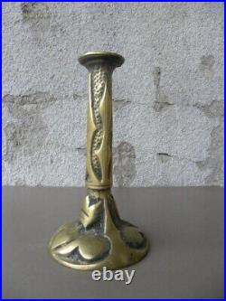 1920 1930 Pied De Lampe Bronze Avant Gardiste