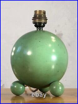 1930 LAMPE ART-DECO MODERNISTE BAUHAUS Adnet UAM Desny Marianne Brandt