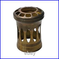 1930s Art Deco Lampe Berger Frosted Geometric Glass with Original Burner