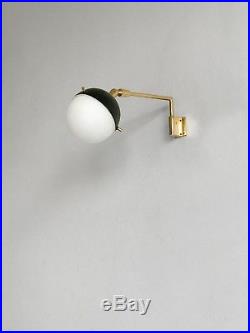 1950 STILUX APPLIQUE LAMPE MODERNISTE BAUHAUS Stilnovo Arteluce