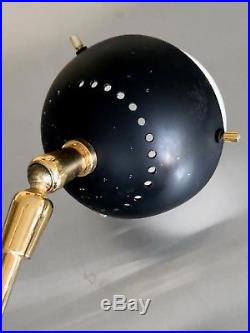 1950 STILUX APPLIQUE LAMPE MODERNISTE BAUHAUS Stilnovo Arteluce