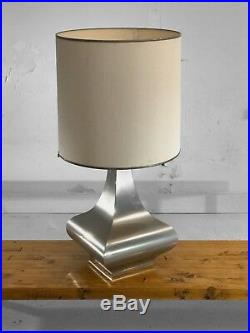 1970 JANSEN GRANDE LAMPE MODERNISTE BAUHAUS SPACE-AGE SHABBY-CHIC Willy Rizzo