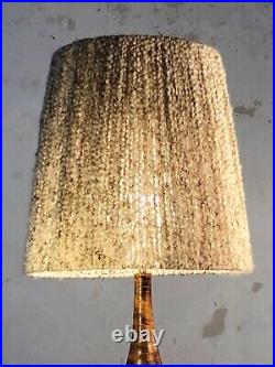 1970 LAMPE CERAMIQUE MODERNISTE SHABBY-CHIC BRUTALIST Blin Capron Vallauris