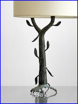 1970 Lampe Art-deco Moderniste Bauhaus Shabby-chic Bronze