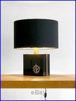 1970 Philippe Cheverny Lampe Art-deco Moderniste Shabby-chic Neo-classique