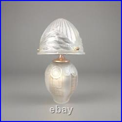 ART DECO Lampe champignon Schneider