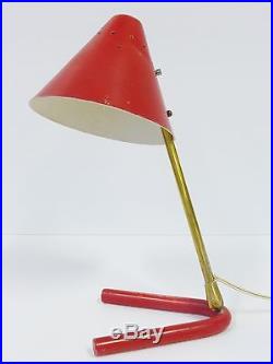 Adorable Lampe A Poser Sur Rotule A Bras Orientable 1950 Vintage Rockabilly 50s