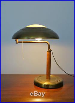 Alfred MÜLLER design Lampe bureau moderniste desk lamp Art déco