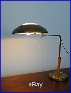 Alfred MÜLLER design Lampe bureau moderniste desk lamp Art déco