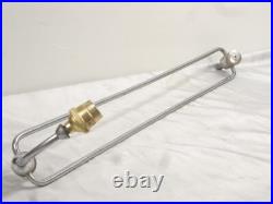 Ancien Bras De Lampe Articulee Jumo Metal Chrome Art Deco