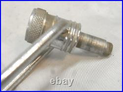 Ancien Bras De Lampe Articulee Jumo Metal Chrome Art Deco