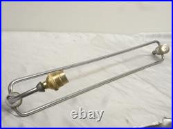 Ancien Bras De Lampe Articulee Jumo Metal Chrome Art Deco