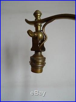 Ancien Pied De Lampe Bronze Marbre Dragon Epoque Art Deco 1920/30