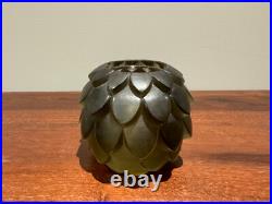 Ancien corps de Lampe Berger Artichaut René Lalique. Brûle parfum Art Deco