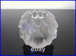 Ancien corps de Lampe Berger Artichaut René Lalique. Brûle parfum Art Deco