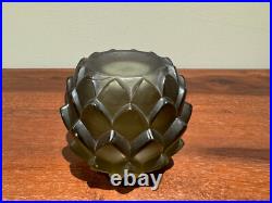 Ancien corps de Lampe Berger Artichaut René Lalique. Brûle parfum Art Deco