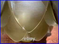 Ancien corps de Lampe Berger Artichaut René Lalique. Brûle parfum Art Deco