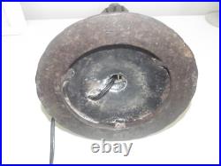 Ancien pied de lampe art deco fer forgé Art Nouveau no Brandt