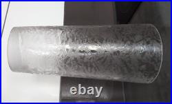 Ancienne Grande Tulipe De Lampe Ou Lustre Art Déco Verre Gravé A L'acide