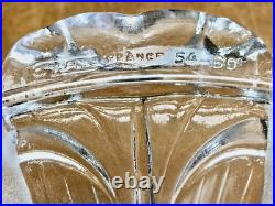 Ancienne Lampe Art Deco 1930 Moderniste Jacques Adnet Cubes De Verre Vasque Ezan