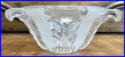 Ancienne Lampe Art Deco 1930 Moderniste Jacques Adnet Cubes De Verre Vasque Ezan