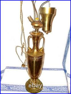 Ancienne Lampe Art Deco Malabert Visages D'hommes Aux Turbans! No Jielde Design