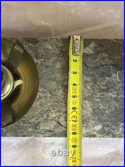 Ancienne Lampe Chérubin avec 2 chèvres Art Déco Régule sur base en marbre