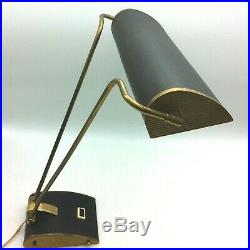 Ancienne Lampe De Bureau Jumo Design Eileen Gray / Art Deco 194o-1950