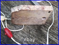 Ancienne Lampe De Bureau Métal Chromé Et Marbre Art Déco