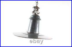 Ancienne Lampe En Émail Art Déco Lampe De Usine Lampe Lumière Bauhaus Loft