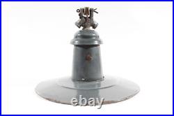 Ancienne Lampe En Émail Art Déco Lampe De Usine Lampe Lumière Bauhaus Loft