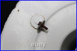 Ancienne Lampe En Émail Art Déco Lampe De Usine Lampe Lumière Bauhaus Loft