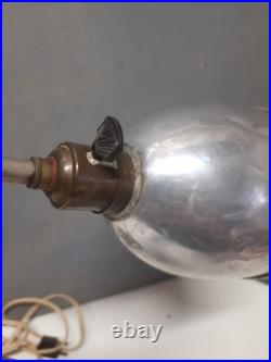 Ancienne Lampe d'atelier ou de bureau réglable début XXe Siècle Art déco