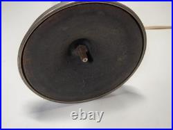 Ancienne Lampe d'atelier ou de bureau réglable début XXe Siècle Art déco