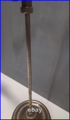 Ancienne Lampe d'atelier ou de bureau réglable début XXe Siècle Art déco