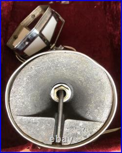 Ancienne Lampe de Bureau Pirouett Chromée, Art déco