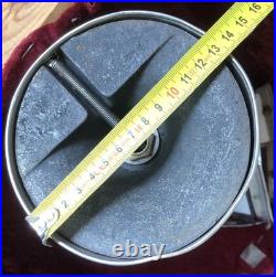 Ancienne Lampe de Bureau Pirouett Chromée, Art déco