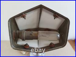 Ancienne Lampe de Bureau Pirouett Chromée, Art déco Fourmi