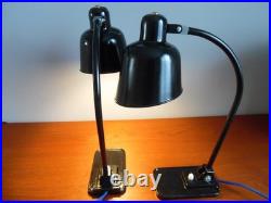 Ancienne Paire De Lampes Bauhaus (Atelier Industrielle Art Déco Usine) Années 30