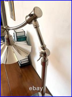 Ancienne lampe Art déco Articulée Chromée