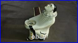 Ancienne lampe PIERROT ART DECO en porcelaine de Limoges signé ELTE à compléter