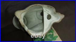 Ancienne lampe PIERROT ART DECO en porcelaine de Limoges signé ELTE à compléter