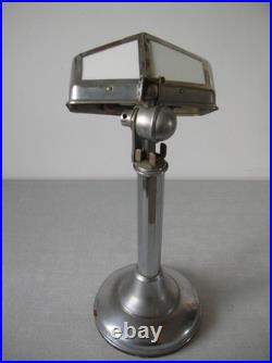 Ancienne lampe Pirouett Art Déco extensible métal et verre déco rétro vintage