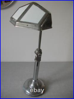 Ancienne lampe Pirouett Art Déco extensible métal et verre déco rétro vintage