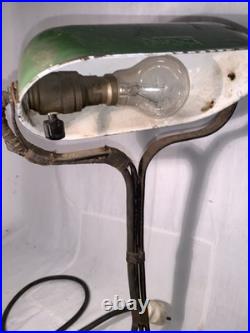 Ancienne lampe art déco Niam collection Luminaire Banquier Notaire