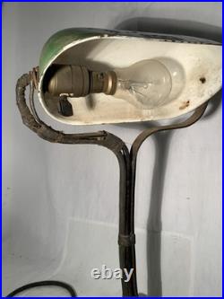 Ancienne lampe art déco Niam collection Luminaire Banquier Notaire