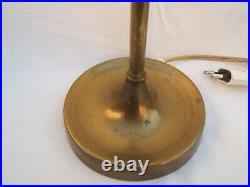 Ancienne lampe art déco en bronze ou laiton
