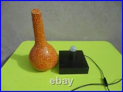 Ancienne lampe d'ambiance en mosaique vintage art deco