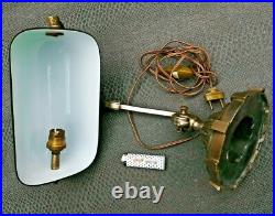 Ancienne lampe de bureau pied en fonte art-déco début 20 ème
