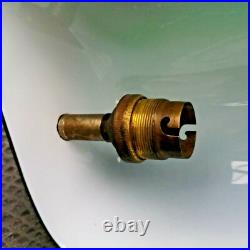 Ancienne lampe de bureau pied en fonte art-déco début 20 ème